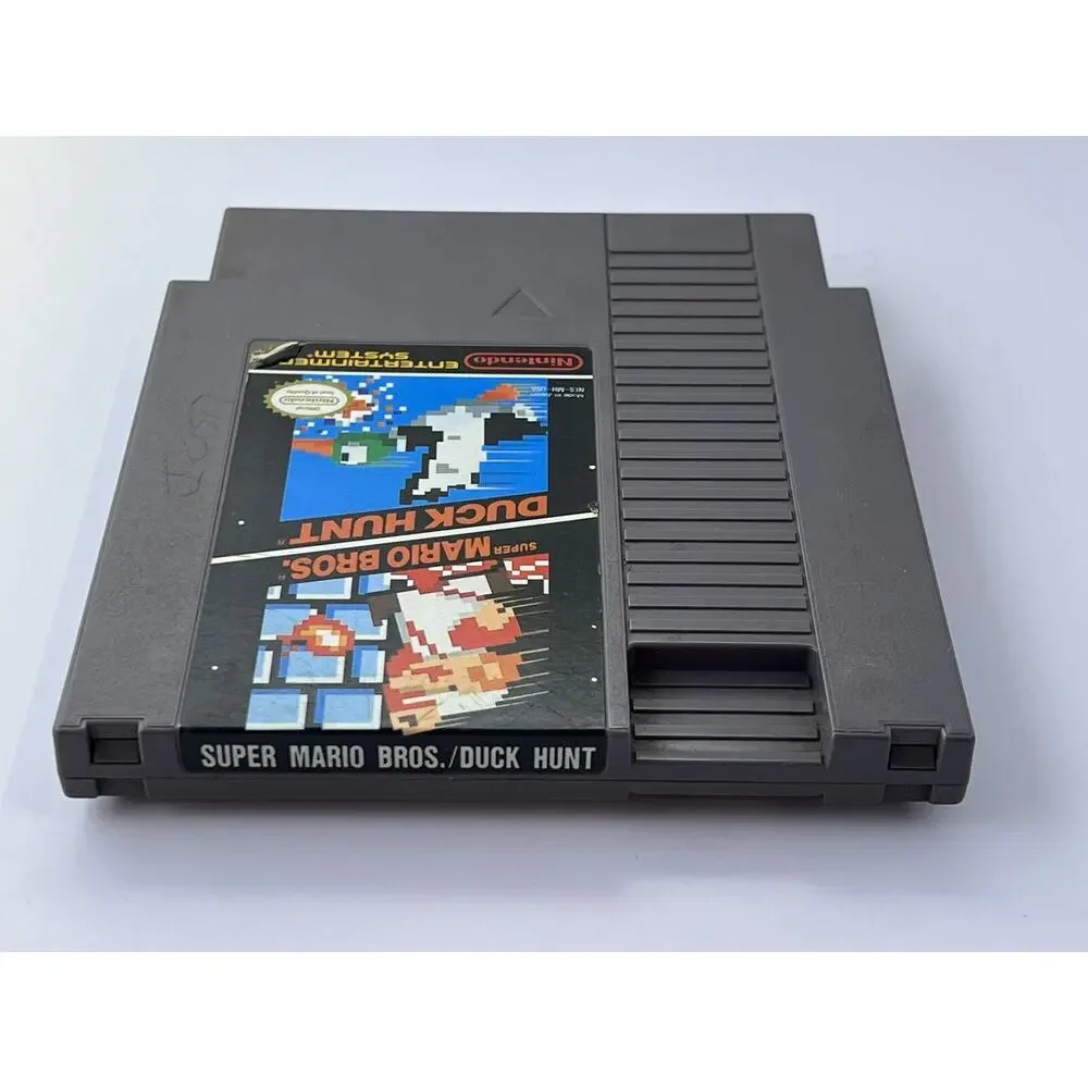 NES Authentic Super Mario Bros Duck Hunt Nintendo Original Tested